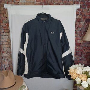 Under Armour performance fleece black and white - large